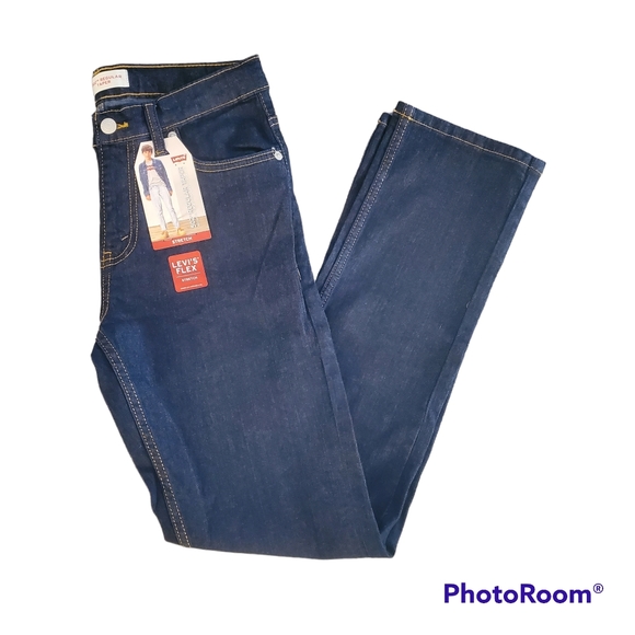 Levi's 502 Stretch Jeans Boy's Size 16 Regular - Picture 3 of 10